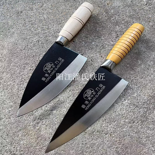 合作厂家正品角斗士分割专用刀刮毛刀剔骨刀高碳钢手工锻打屠宰刀