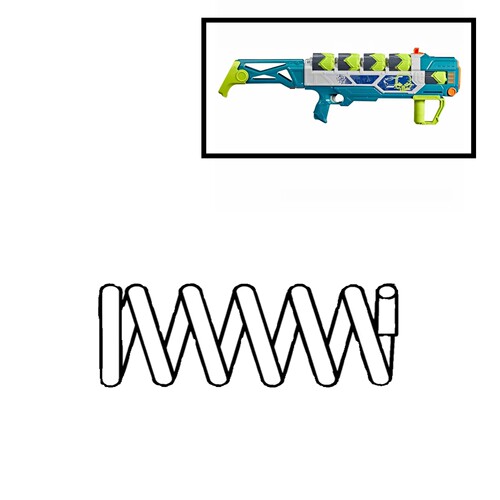 NERF软弹枪性能提升弹簧