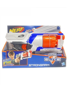 NERF软弹枪左轮精牛强力发射器安全男孩对战可发射海绵弹玩具枪