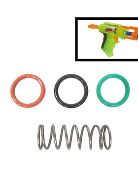 NERF热火软弹枪发射器绿色萤光GLOW SHOT思达改装配件升级卷毛