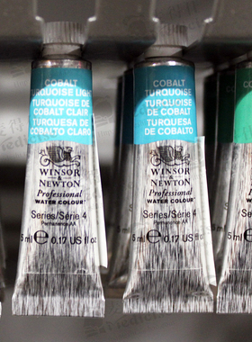 进口温莎牛顿水彩颜料艺术家级 管装专家级系列S1-S4 单支5ml水彩