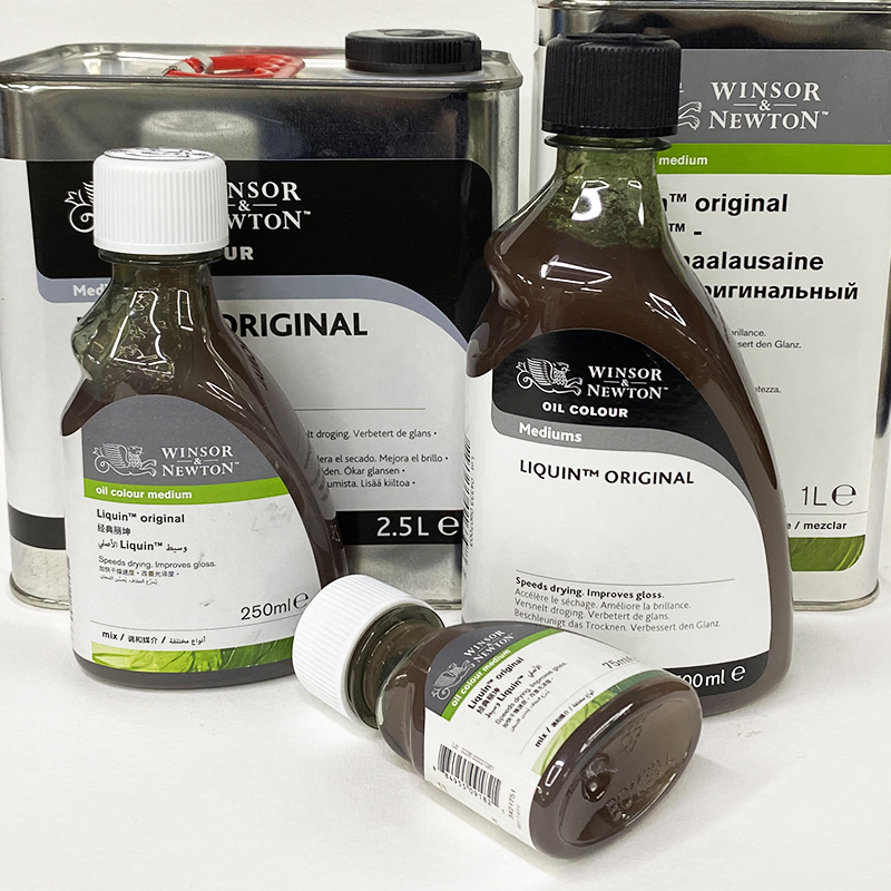 温莎牛顿 Liquin Original 991经典丽坤原液75/250/500ml/1L媒介