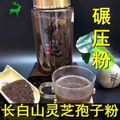 碾压灵芝孢子粉低温东北长白山赤灵芝头道孢子粉250克