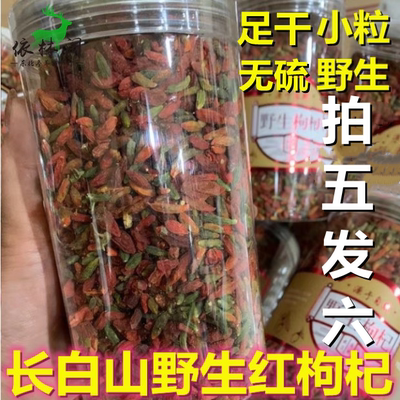 长白山野生红枸杞子非宁夏