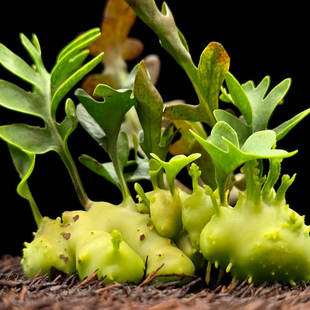 ins风附生植物蕨类 luzonensis 绿阳新意 吕宋蚁蕨Lecanopteris