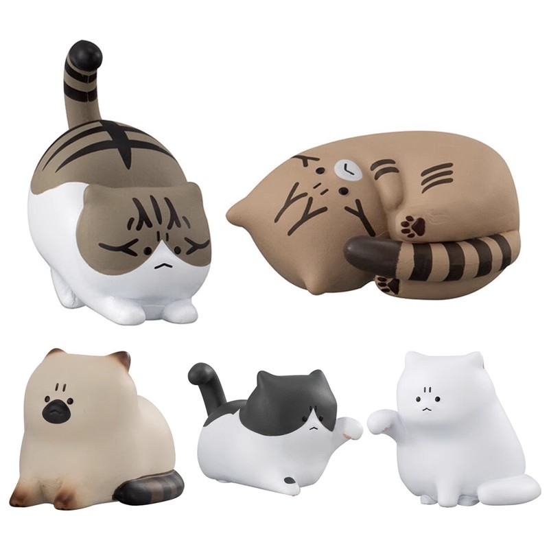 怒气小猫造型摆件3猫咪公仔