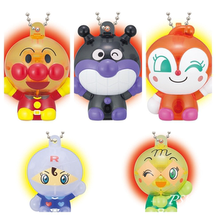 【现货】万代扭蛋玩具 面包超人角色造型挂件3礼物