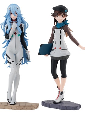 [现货]万代盒蛋 EVA 新世纪福音战士 长发绫波丽 铃原樱 手办