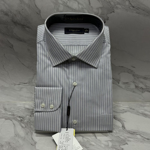 男士长袖衬衫意大利进口料100%棉