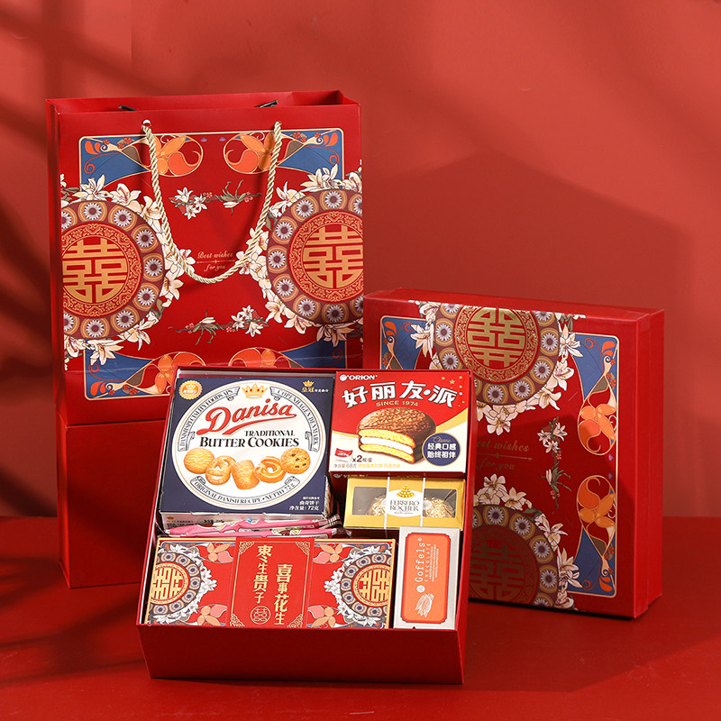 喜糖成品礼盒含糖伴手礼送宾客