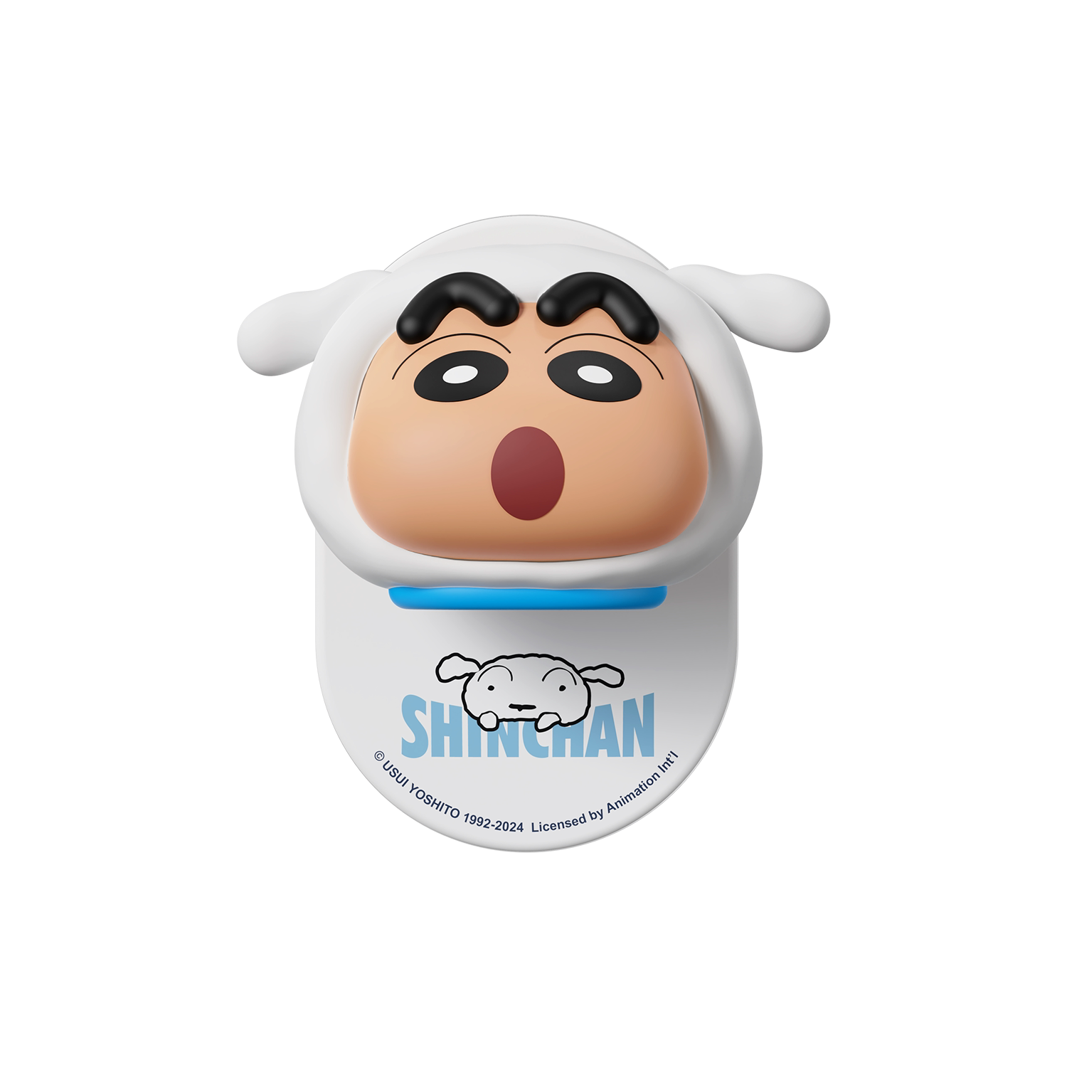 ROCK蜡笔小新联名磁吸气囊手机支架便携卡通公仔立体可爱桌面追剧