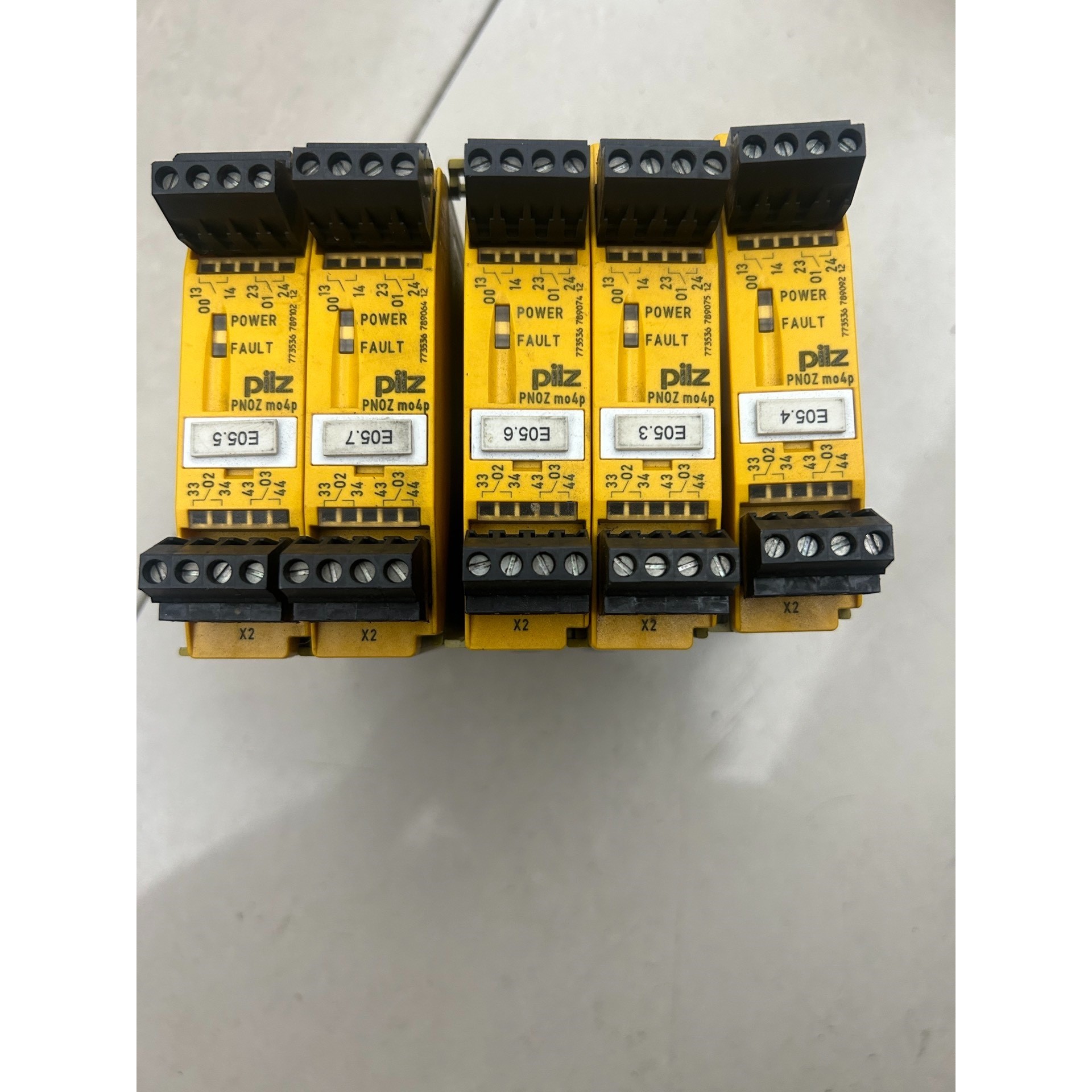 皮尔兹PlIz,PNOzmo4P,773536,共两台,成色议价产品