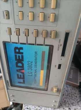 LEADER LG 3802一台实物图议价产品