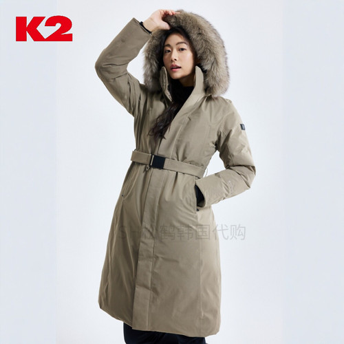 韩国直邮K2G900系列女长款羽绒服