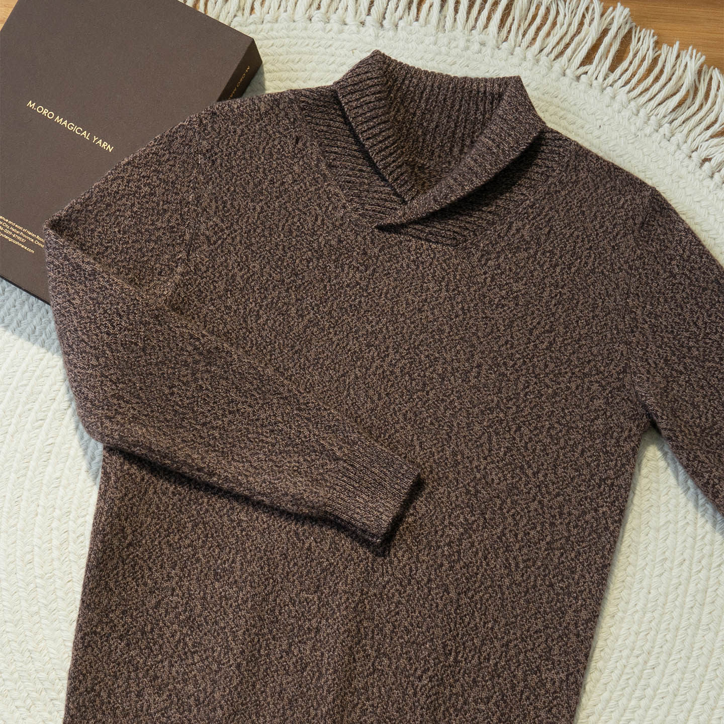 璀璨三色花纱青果领男士秋冬双股加厚纯山羊绒衫羊毛衫针织打底衫,男装,羊绒套衫,淘宝优惠券,粉丝福利购,淘宝优惠卷