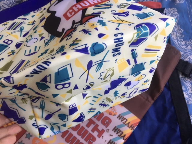 日本杂志款卡通尼龙搭扣保温手提袋保温饭盒包化妆包