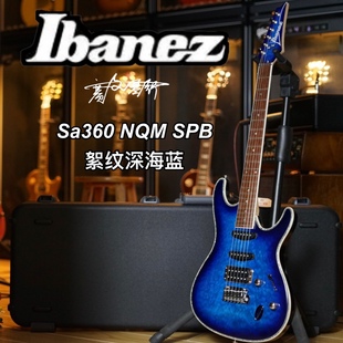 Ibanez Sa360 NQM 絮纹蓝渐变电吉他
