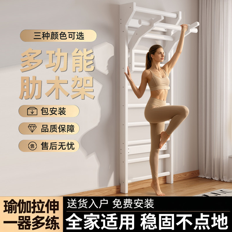 家用肋木架多功能训练单双杠室内上墙引体向上健身架娜塔莉娅正版
