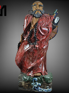 石湾陶瓷公仔大师工艺精品家居门