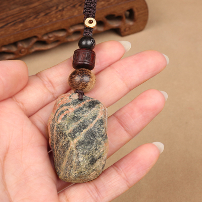 天然奇石平安石汽车钥匙扣挂件