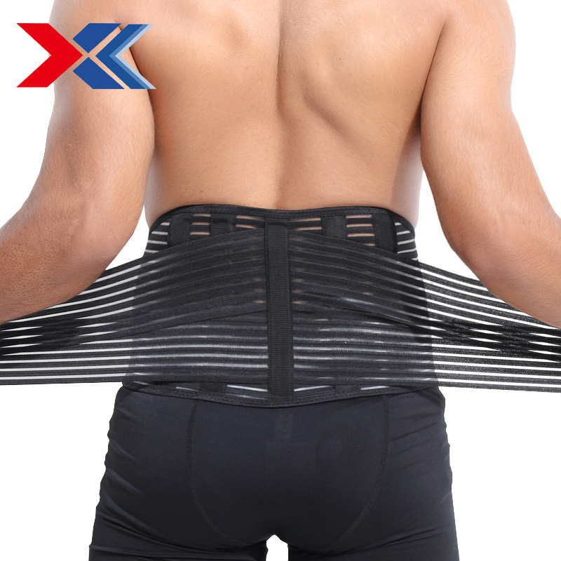 护腰带冬天运动护腰间盘收腹带腰肌劳损钢板支撑健身腰托四季薄款