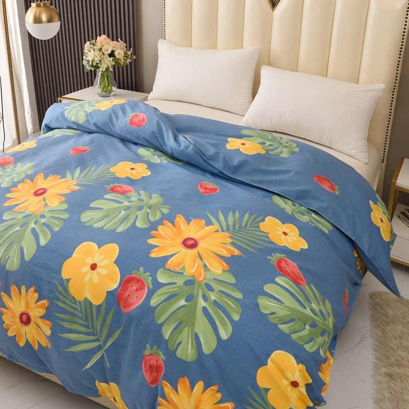 纯棉加厚磨毛被套单人150x200学生宿舍单件全棉被罩200*230双人,床上用品,被套,淘宝优惠券,粉丝福利购,淘宝优惠卷