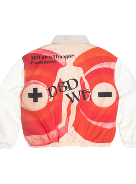 DBD WH仿羊羔毛衬里哈灵顿夹克