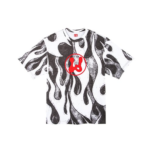 LocallyDawgs满印宽松全棉短袖