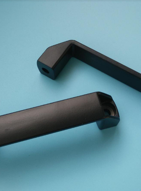 加厚加强XAP80方形锌合金铝拉手塑料尼龙把手90 120 130 150 180