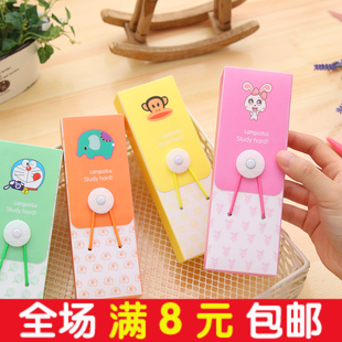 创意文具盒 笔盒创意糖果色松紧塔扣文具铅笔袋 学生礼品批发