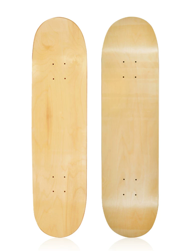 Two -upcrush skateboard surface, northeast of Russia, maple skateboard, bare plate deep concave foot action fancy skateboard surface