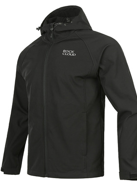 RockCloud/岩云秋冬户外防风透气保暖男式M1重力软壳衣上衣夹克