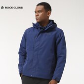 RockCloud岩云户外运动秋冬休闲男三合一冲锋衣夹克内胆保暖外套