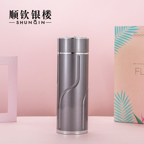 顺钦银楼纯银茶杯保温杯礼物