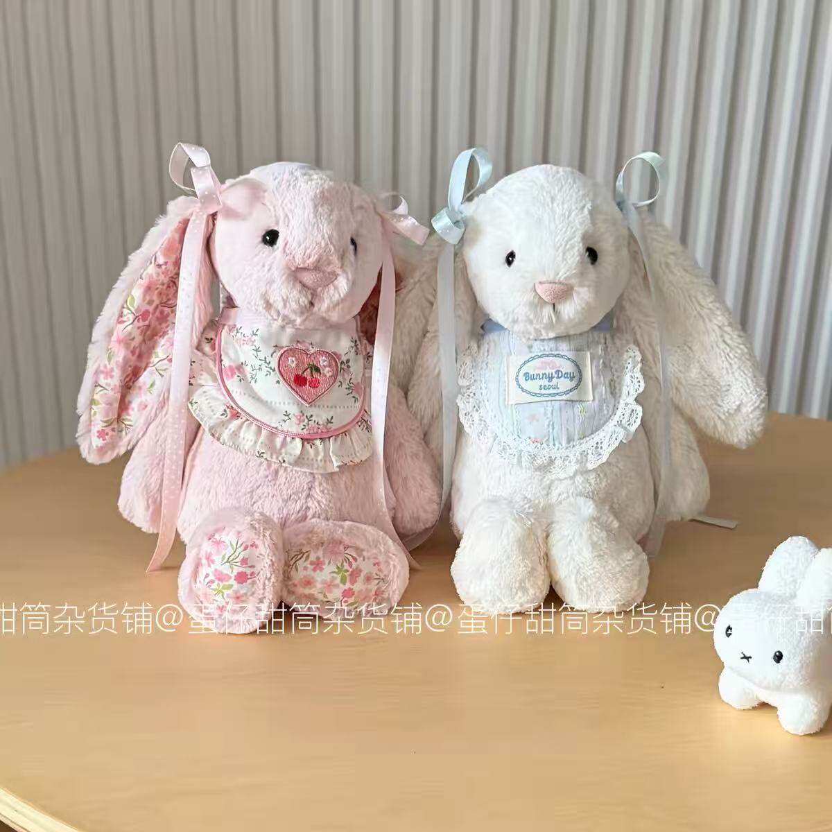 jellycat邦尼兔娃衣31cm衣服18cm幼兔中号裙子原创手工口水巾