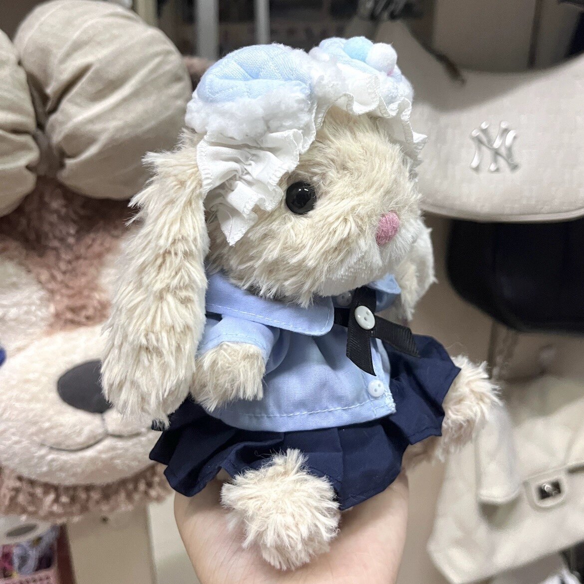 jellycat玩偶衣服学院风校服套装甜美小兔yummy兔小羊小猪连衣裙