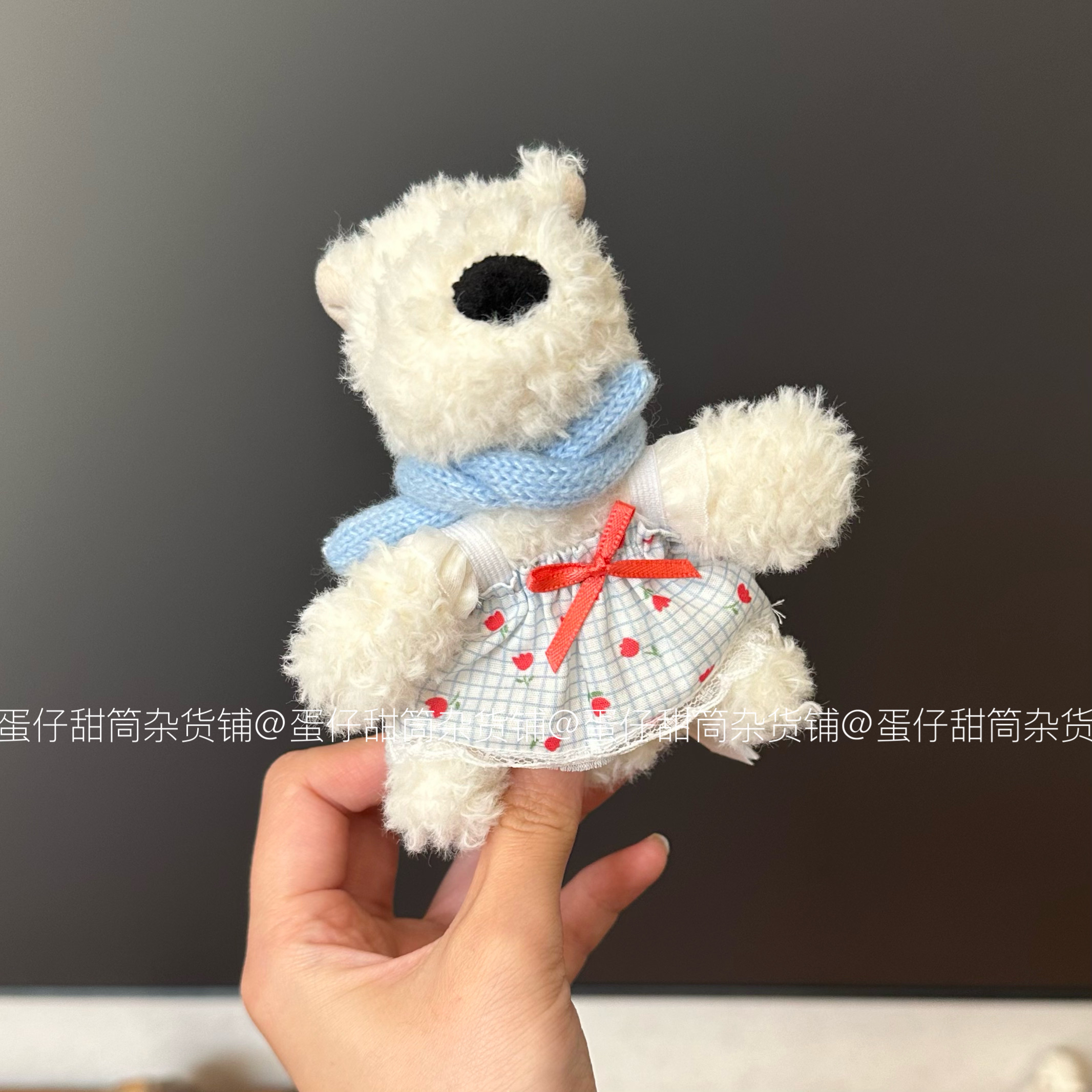 【仅衣服】jellycat西高地挂件娃衣门罗苏格兰梗挂饰斗篷围巾着替