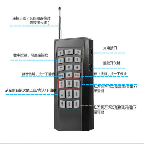 电煤机遥控器q92q7歌郎爱歌