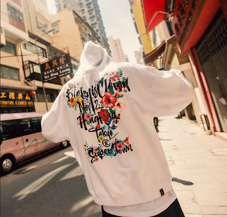 新品创意烫金涂鸦RickyisClown