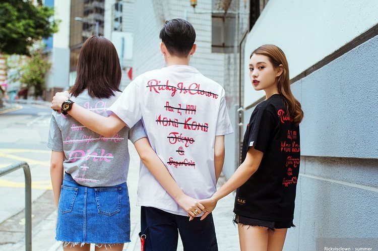 七色现货 RICFirst Blood 一血 经典款 血滴 樱花粉 短袖T恤 情侣
