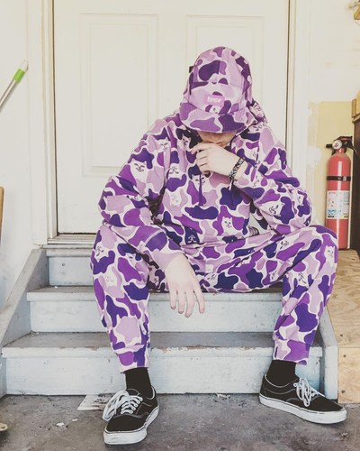 现货迷彩RipndipCamoCargoPants
