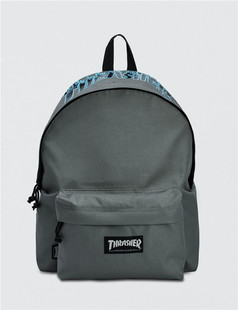 【现货】日版Thrasher Backpack 正品火焰双肩包背包书包情侣潮