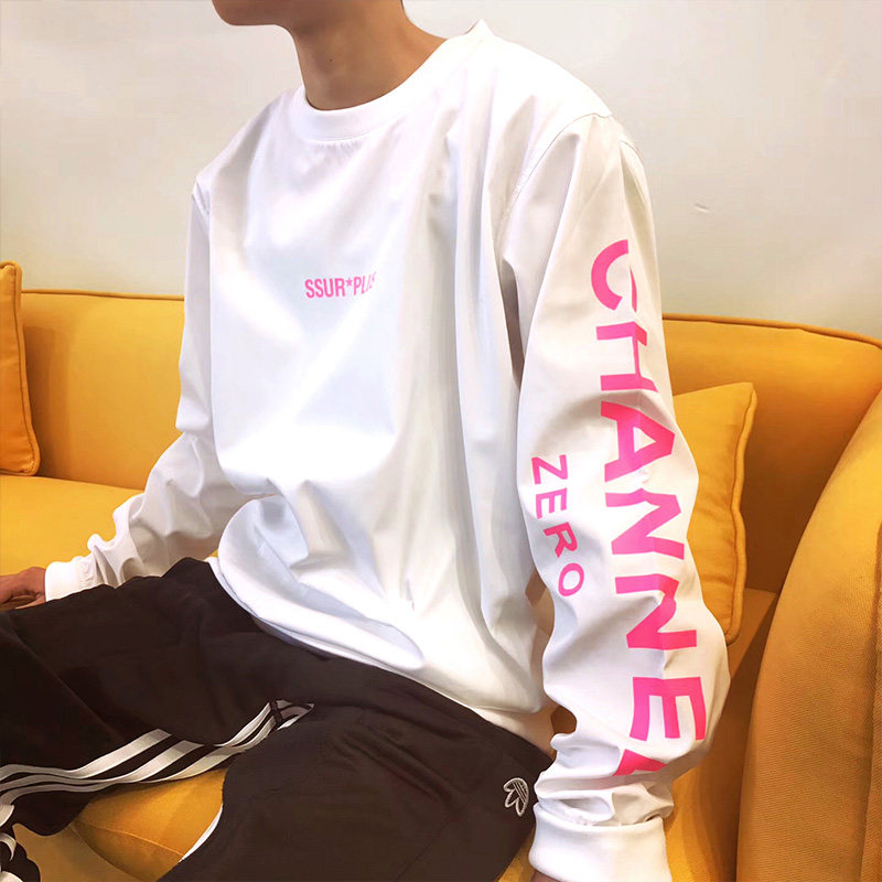 正品现货 SSUR Plus 17新款秋冬 嘻哈 恶搞花臂套头情侣卫衣 潮