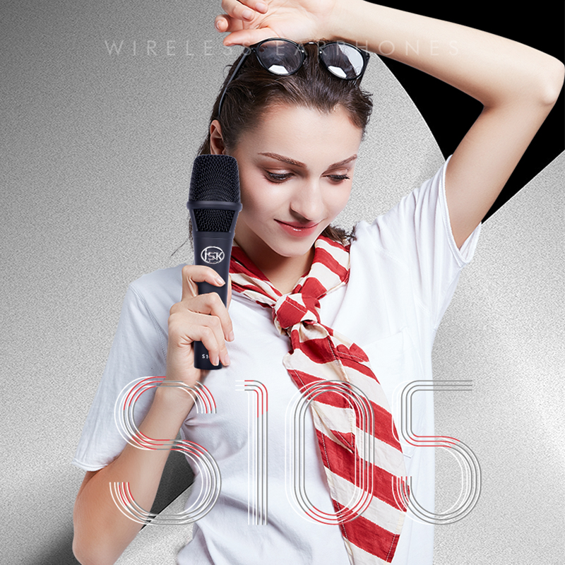 isk手机唱歌主播话筒电容麦克风