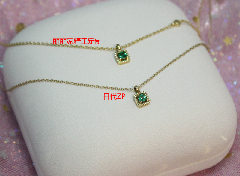 Ô°æ¶¨ÖÆ925´¿Òø¶Æ½ðstar jewelry ׿ďÂÌÏîÁ´Ëø¹ÇÁ´Å®°Ù´îÃÔÄã¿î