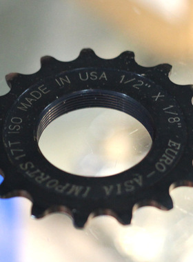 @BIKE FIXED GEAR 美国EURO-AISA EAI 单速死飞 钢飞轮 13T-17T