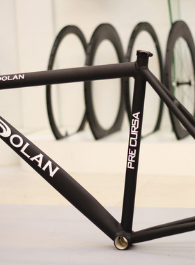 @BIKE FIXED GEAR DOLAN PRE CURSA 7005场地车架组 黑色