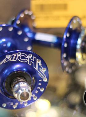 @BIKE FIXED GEAR 意大利MICHE 场地花鼓 32孔 双死飞 蓝