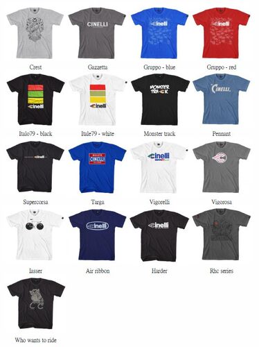 @BIKE FIXED GEAR CINELLI  正品行货 T恤