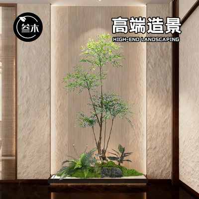 【央ma推荐】南天竹假绿植造景